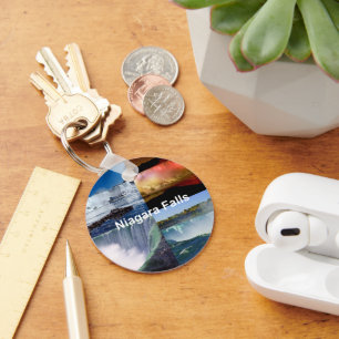 Niagara Falls New York Photo Views Keychain