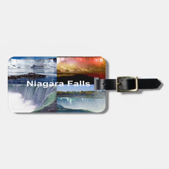 Niagara Falls New York Photo Views Luggage Tag (Front Horizontal)