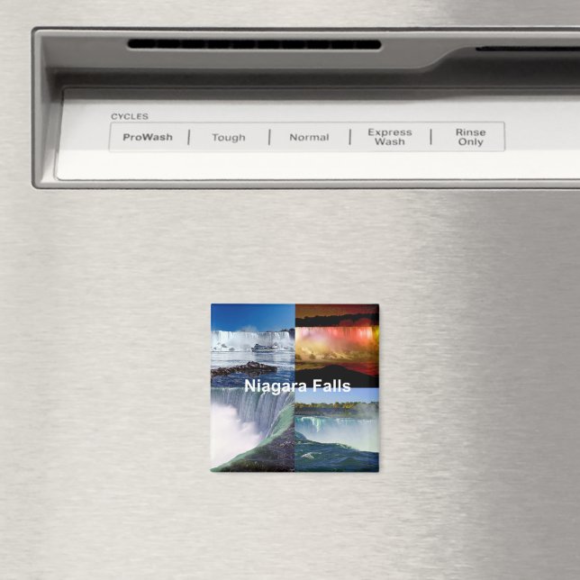 Niagara Falls New York Photo Views Magnet (In Situ (Dishwasher))