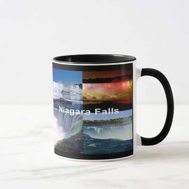Niagara Falls New York Photo Views Mug (Right)