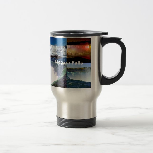 Niagara Falls New York Photo Views Travel Mug (Right)