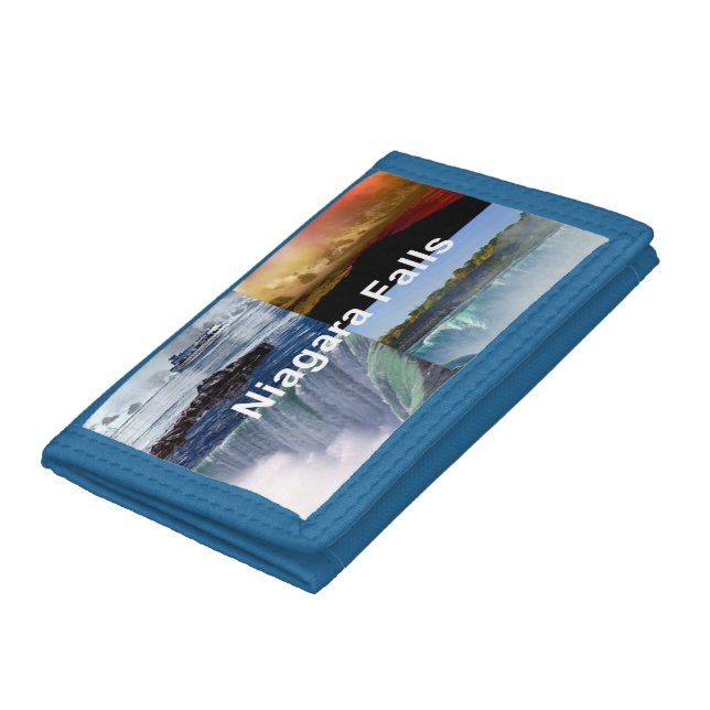 Niagara Falls New York Photo Views Tri-fold Wallet (Bottom)