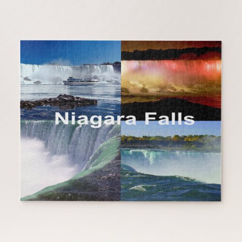Niagara Falls New York Photos Waterfalls 16x20 Jigsaw Puzzle