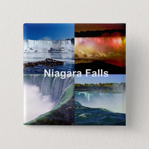 Niagara Falls New York Pinback Button