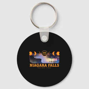 Niagara Falls New York Total Solar Eclipse Souveni Keychain