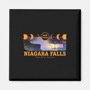 Niagara Falls New York Total Solar Eclipse Souveni Magnet