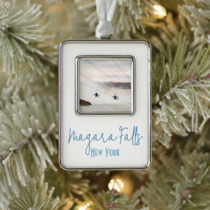Niagara Falls, New York Travel Souvenir Christmas Ornament