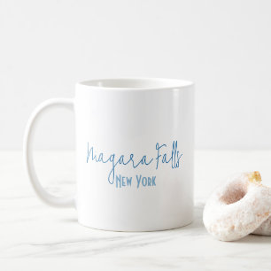 Niagara Falls, New York Travel Souvenir  Coffee Mug
