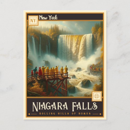Niagara Falls New York  Vintage Postcard