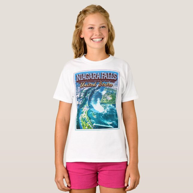 NIAGARA FALLS - NIAGARA NEW YORK UNITED STATES T-Shirt (Front Full)