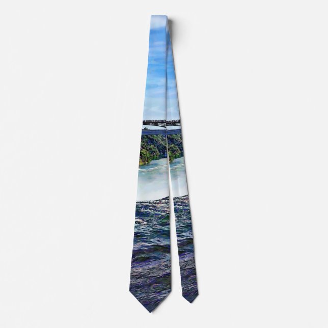Niagara Falls NY: Prospect Point Observation Tower Neck Tie (Front)