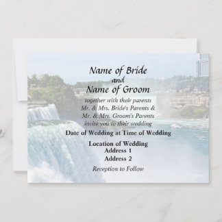 Niagara Falls NY - View From the American Side Invitation