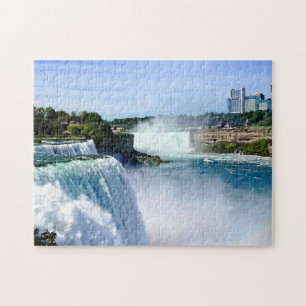 Niagara Falls NY - View From the American Side Jigsaw Puzzle