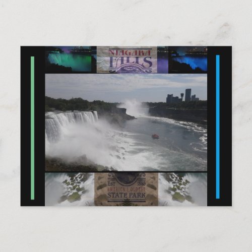 Niagara Falls Oldest State Park Postcard