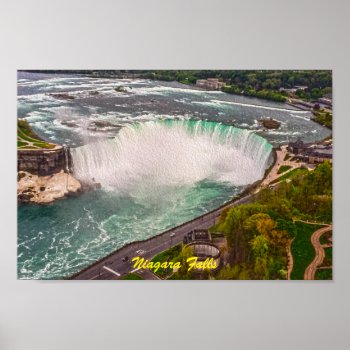 Niagara Falls On Canvas Poster by KenKPhoto at Zazzle