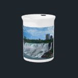 Niagara Falls on the Canadian Side  Beverage Pitcher<br><div class="desc">Niagara falls,  the view from the Canadian side 100% Customization. Click on the CUSTOMIZE button to add,  move,  delete,  resize or change any of the fonts or graphics.</div>