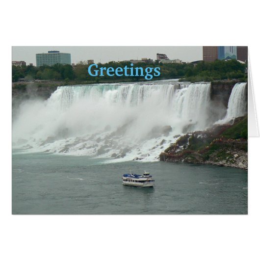 Niagara Falls on the Canadian Side Cards (Front Horizontal)