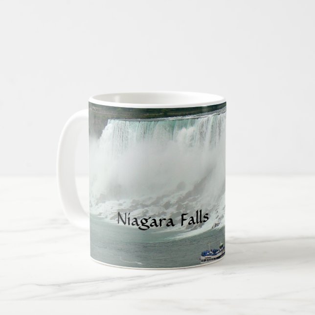 Niagara Falls on the Canadian Side Coffee Mug (Front Left)
