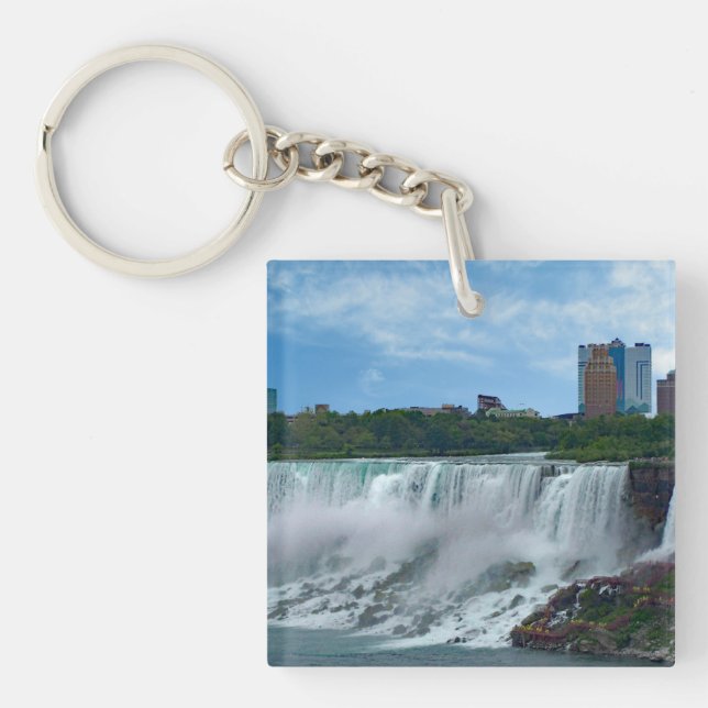 Niagara Falls on the Canadian Side  Keychain (Front)