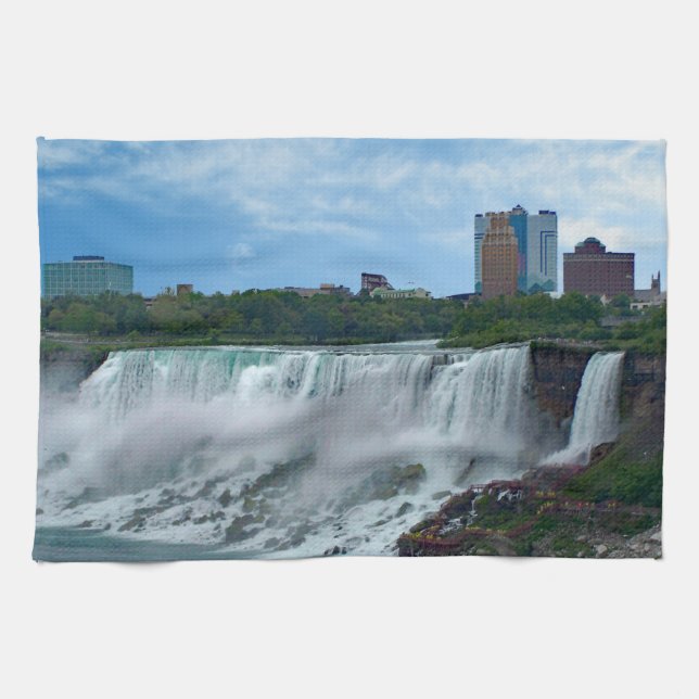 Niagara Falls on the Canadian Side  Kitchen Towel (Horizontal)