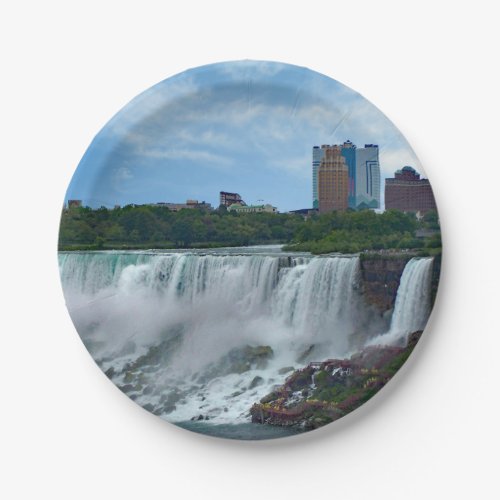 Niagara Falls on the Canadian Side  Paper Plates