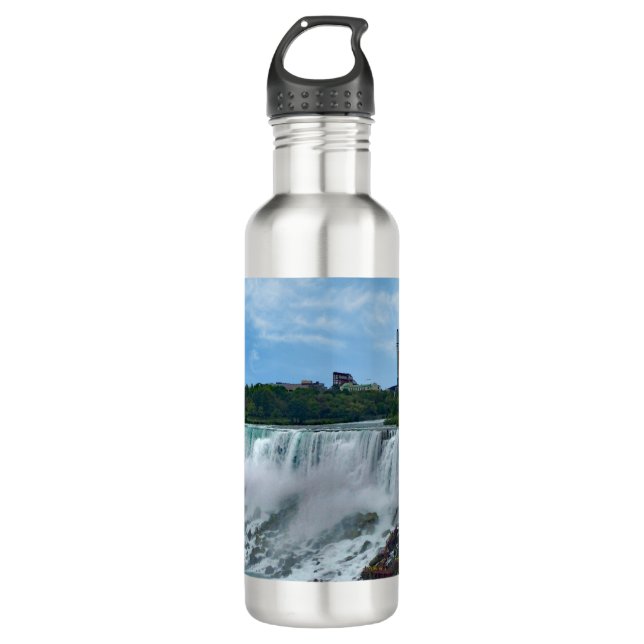 Niagara Falls on the Canadian Side  Stainless Steel Water Bottle (Front)