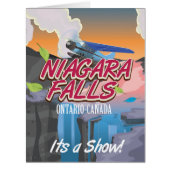 Niagara Falls Ontario Canada travel poster (Front)