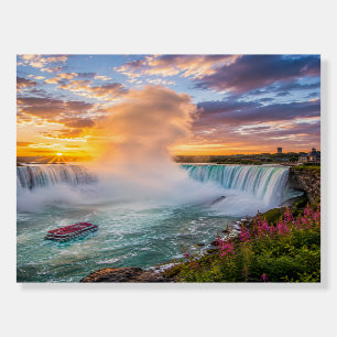 Niagara Falls Ontario Sunset Landscape Foam Board