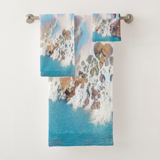 NIAGARA FALLS - Panorama Bath Towel Set (Insitu)