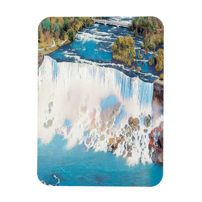 NIAGARA FALLS - Panorama Magnet (Vertical)