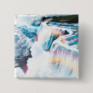 Niagara Falls Pinback Button
