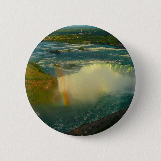 niagara falls pinback button (Front)
