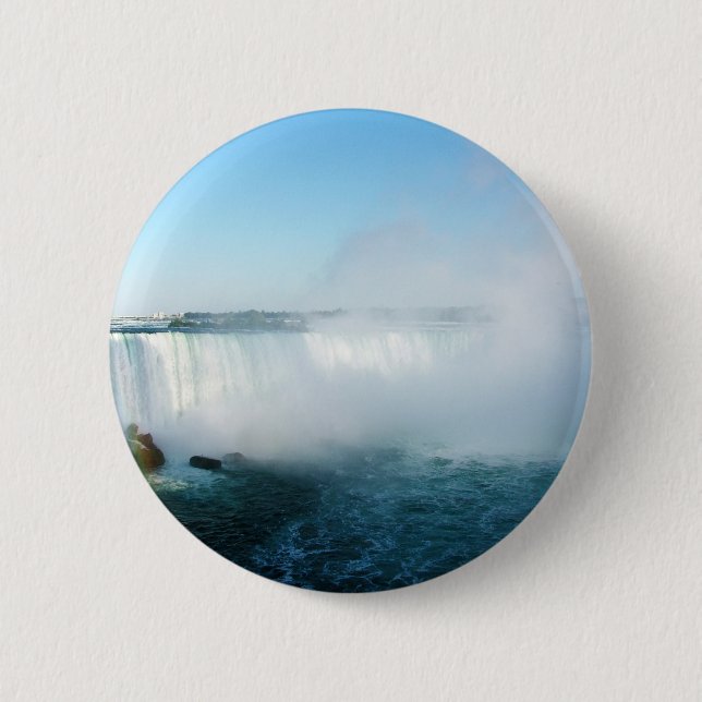 Niagara Falls. Pinback Button (Front)