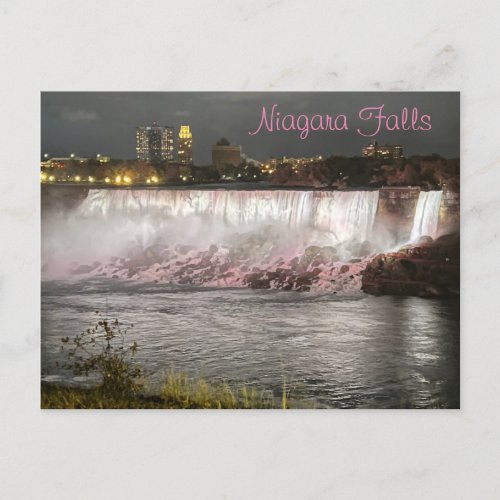 Niagara Falls postcard American Falls