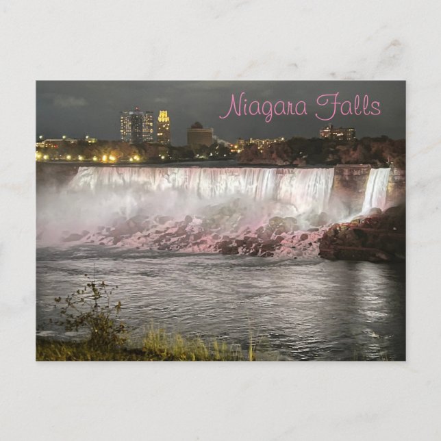 Niagara Falls postcard (American Falls) (Front)
