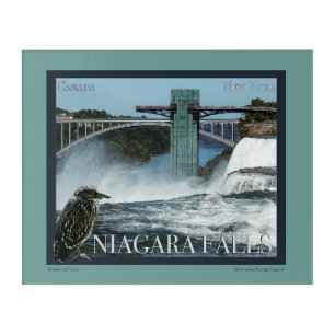 Niagara Falls Poster Acrylic Print