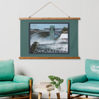 Niagara Falls Poster Hanging Tapestry
