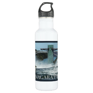 Niagara Falls Poster Stainless Steel Water Bottle