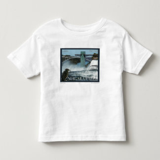Niagara Falls Poster Toddler T-shirt