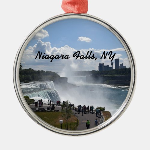 Niagara Falls Premium Round Ornament
