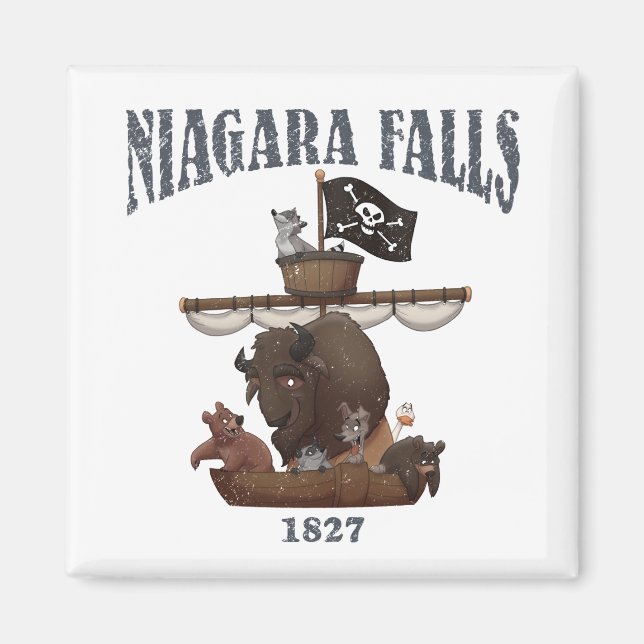 Niagara Falls Publicity Stunt Magnet (Front)