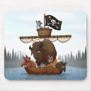 Niagara Falls Publicity Stunt Mousepad