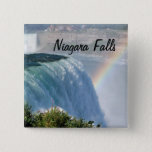 Niagara Falls Rainbow Button at Zazzle