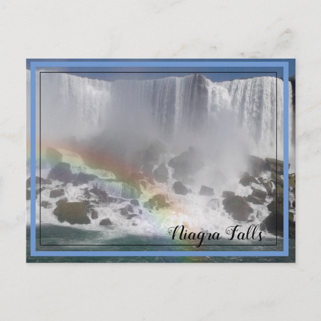 Niagara Falls Rainbow Postcard (Front)