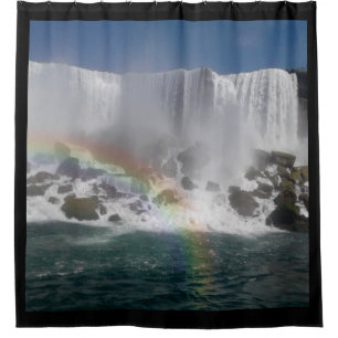 Niagara Falls Rainbow Shower Curtain