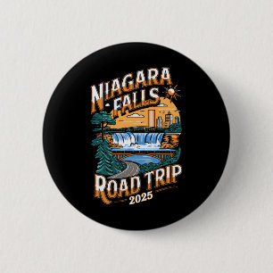 Niagara Falls Road Trip 2025 - Summer Vacation  Button