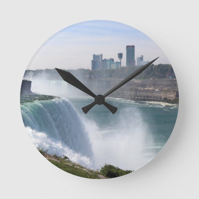 Niagara Falls Round Clock (Front)