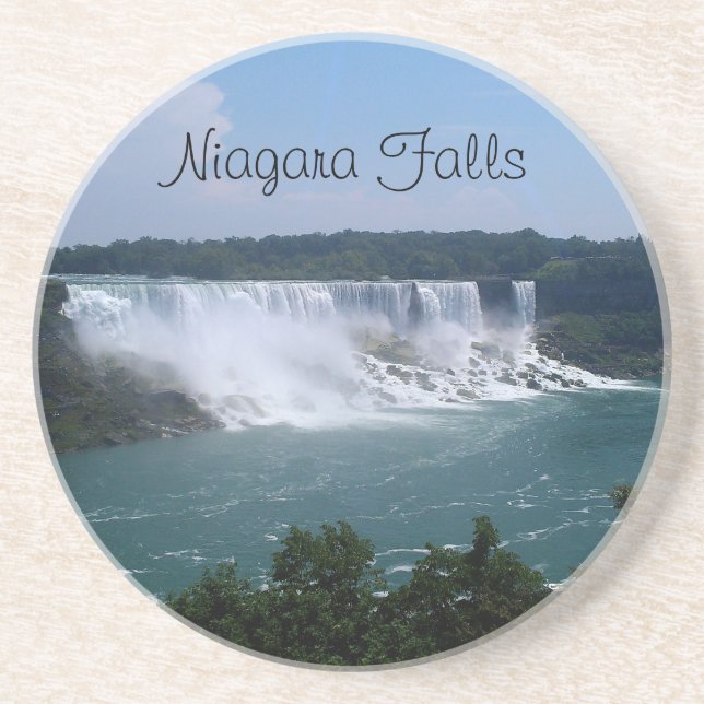 Niagara Falls Sandstone Coaster (Front)