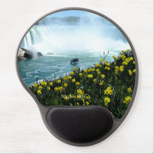 Niagara Falls, Scenic Photograph, Gel Mouse Pad