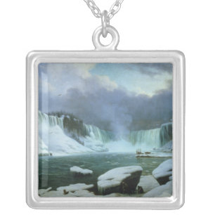 Niagara Falls Silver Plated Necklace